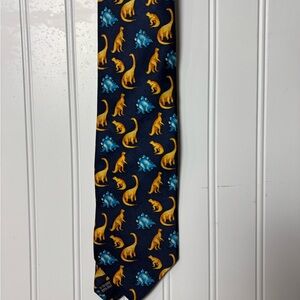 Dinosaur Patterned Tie